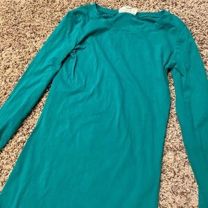 Teal Long Sleeve Top